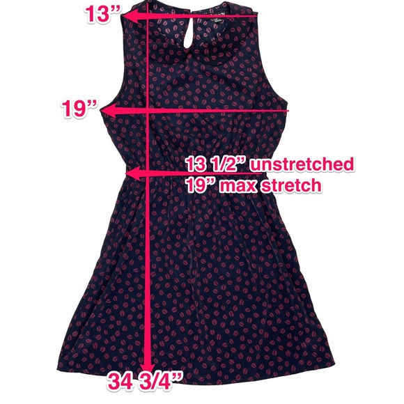 Forever 21 Lips Print Dress - Picture 7 of 7